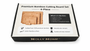 Nolly Home 4-piece bamboo cutting board set packaging on a white background