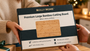 Two people exchanging a gift of Nolly Home premium large bamboo cutting board.